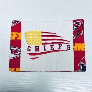 Hand Crafted Mug Rug Coaster Embroidered Cotton Fabric Padded Absorbs Liquid